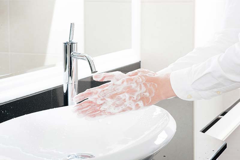 Auf das richtige Hände waschen kommt es an