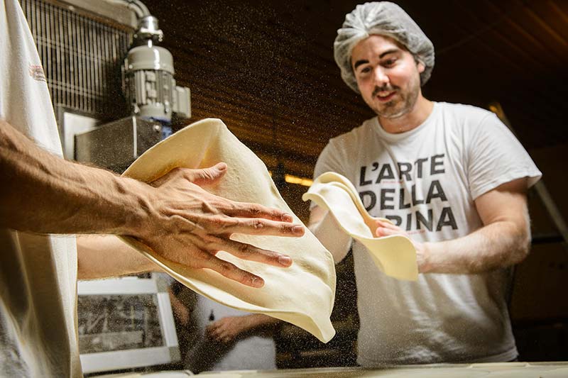 Die Familie Giannini ist für ihren locker-leichten Pizza-Teig bekannt