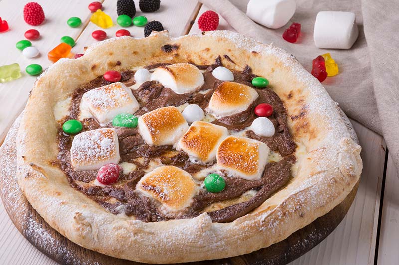 Marshmallow-Pizza