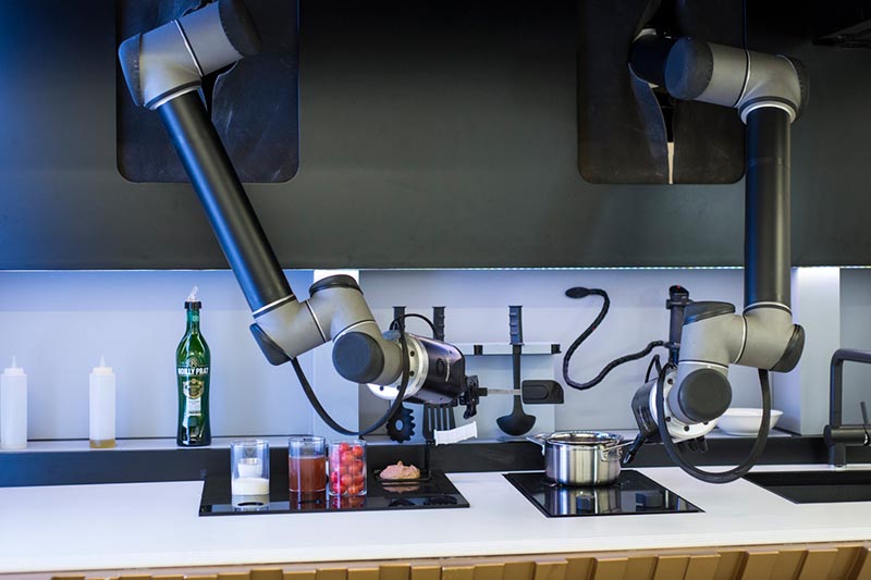 Koch-Roboter Moley kocht wie ein Profi