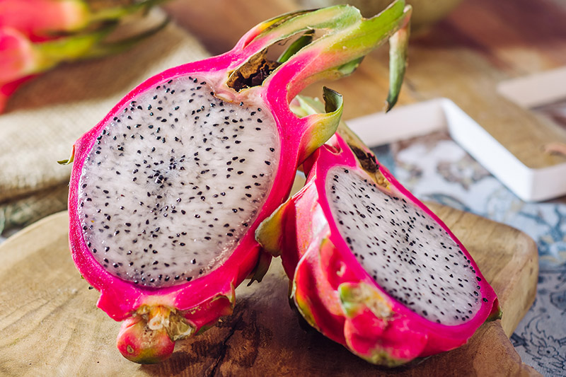Eine exotische Frucht: Pitahaya