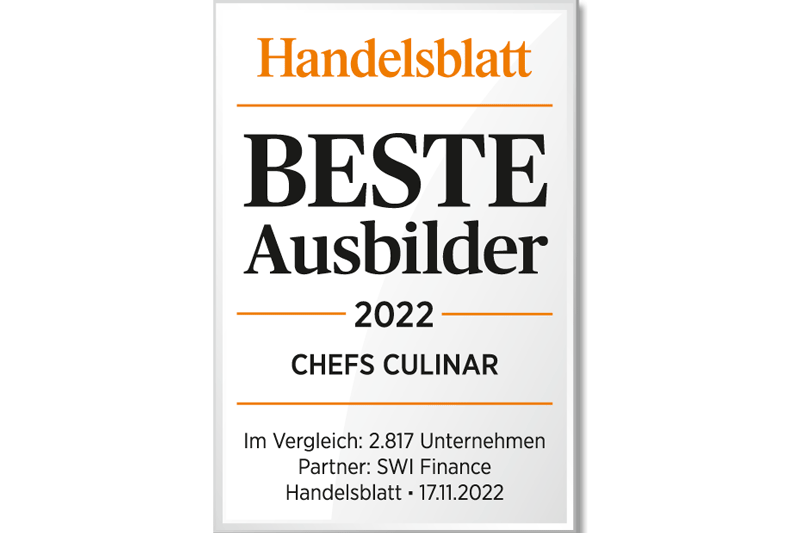 Auszeichnung Beste Ausbilder