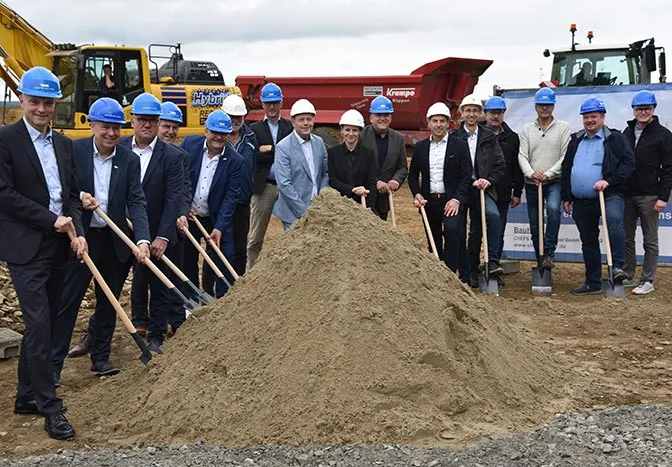 Spatenstich für neue Niederlassung in Büren