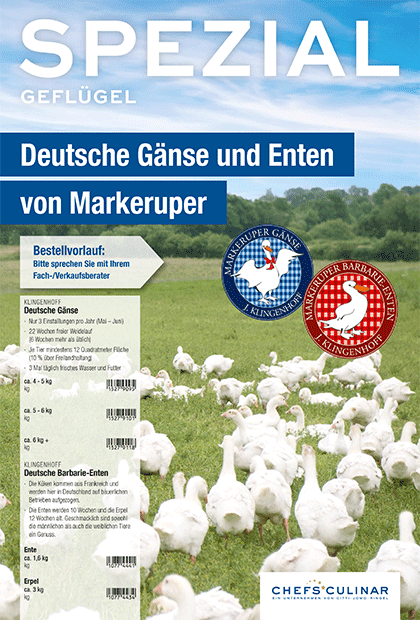 Markeruper Gänse und Markeruper Barbarie-Enten