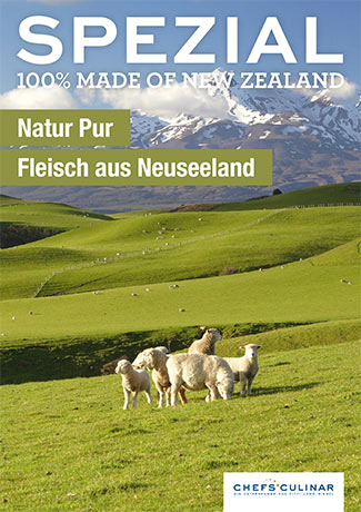 Natur pur: Fleisch aus Neuseeland