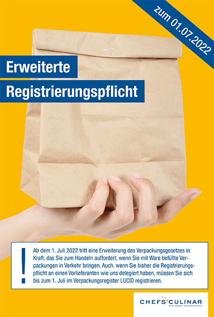 Erweiterte Registrierungspflicht