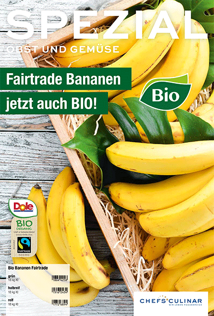 Fairtrade-Bananen Bio