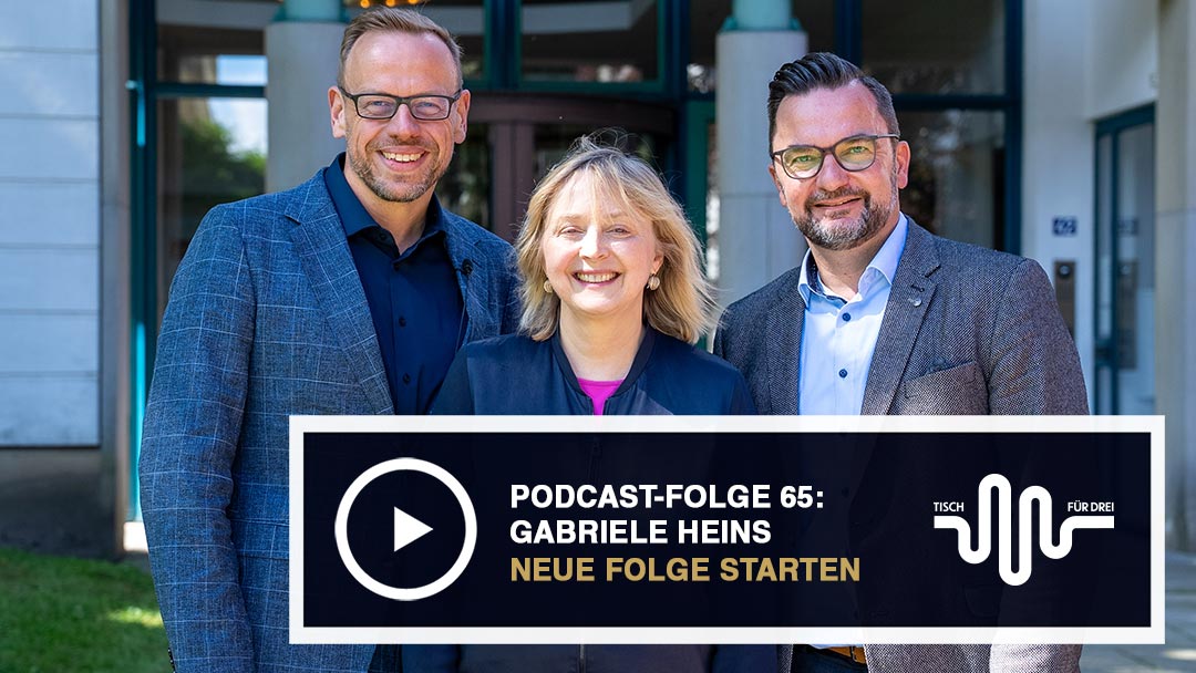 Der CHEFS-CULINAR-Podcast Tisch für Drei mit Gabriele Heins