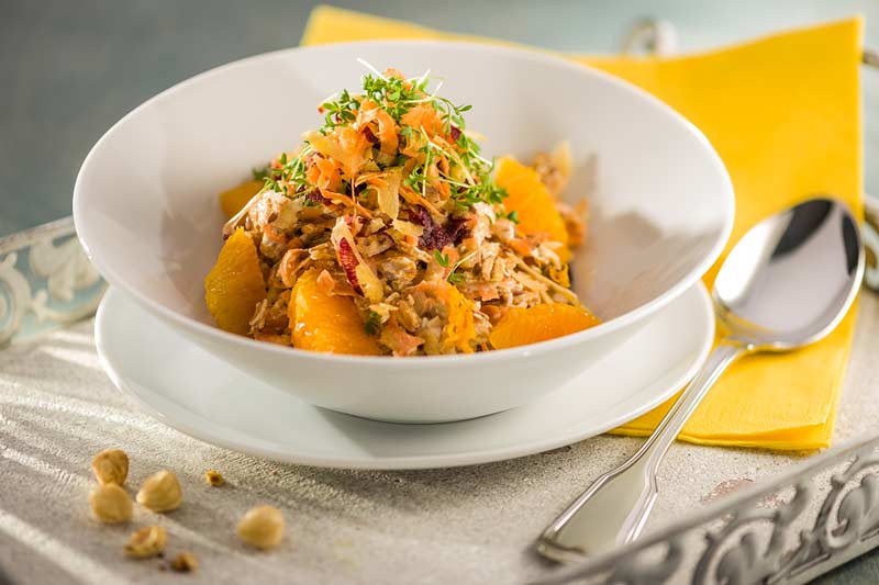 Veganes Karottenmüsli