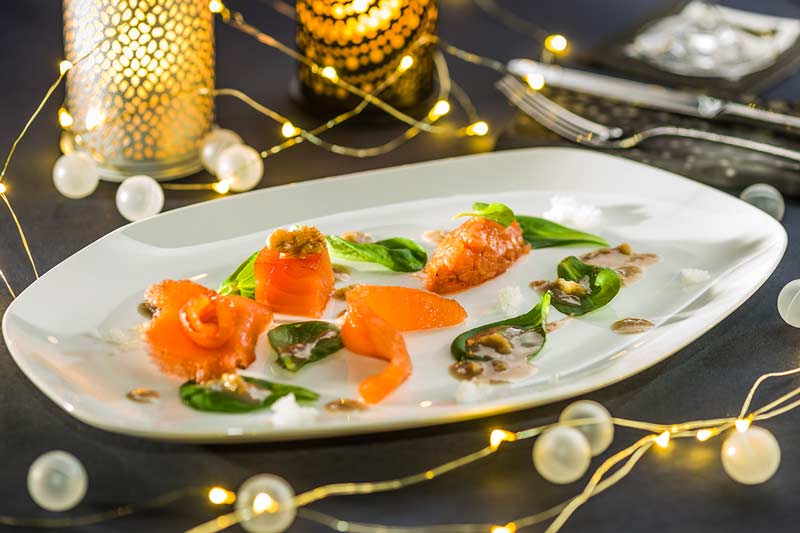 Vorspeisen mit Fisch &amp; Seafood