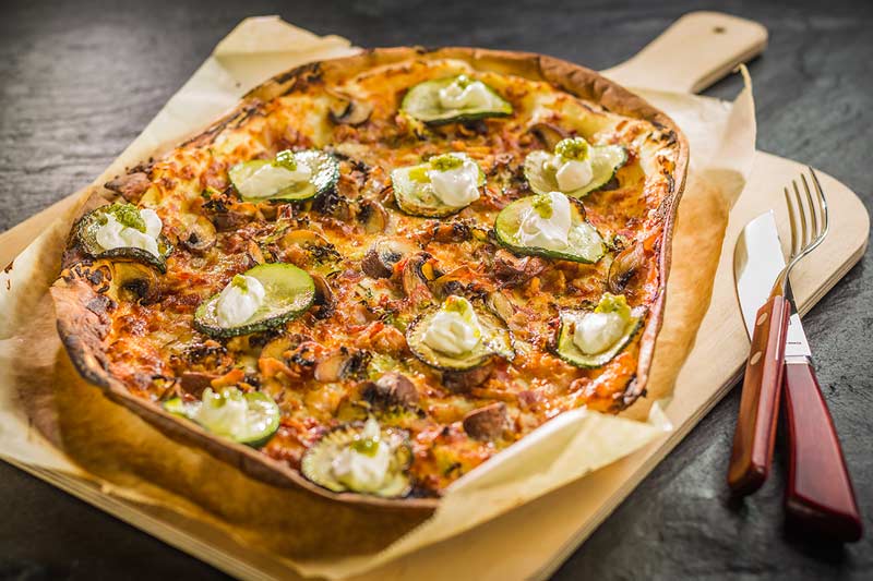 Wald-Flammkuchen