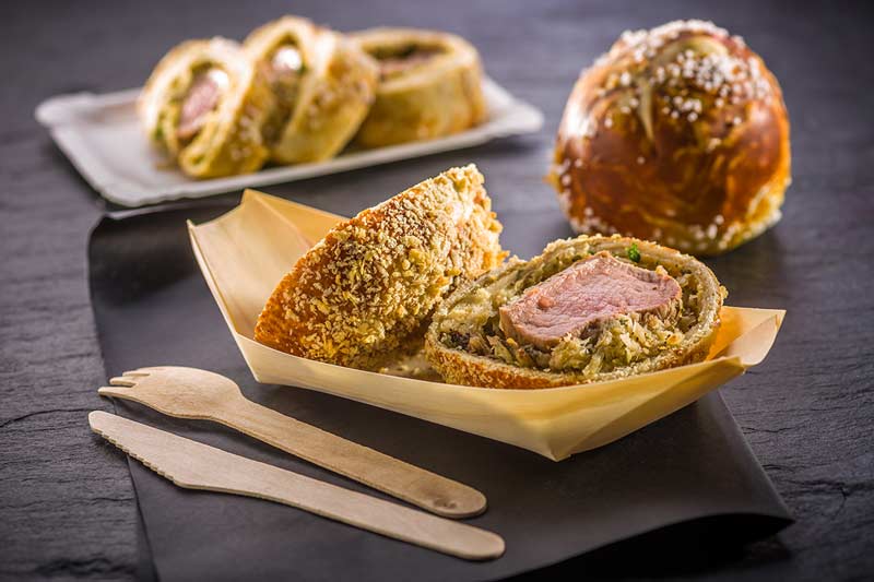 Herbstliches Laugenfilet