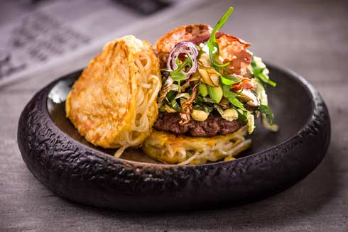 Ramen-Beef-Burger