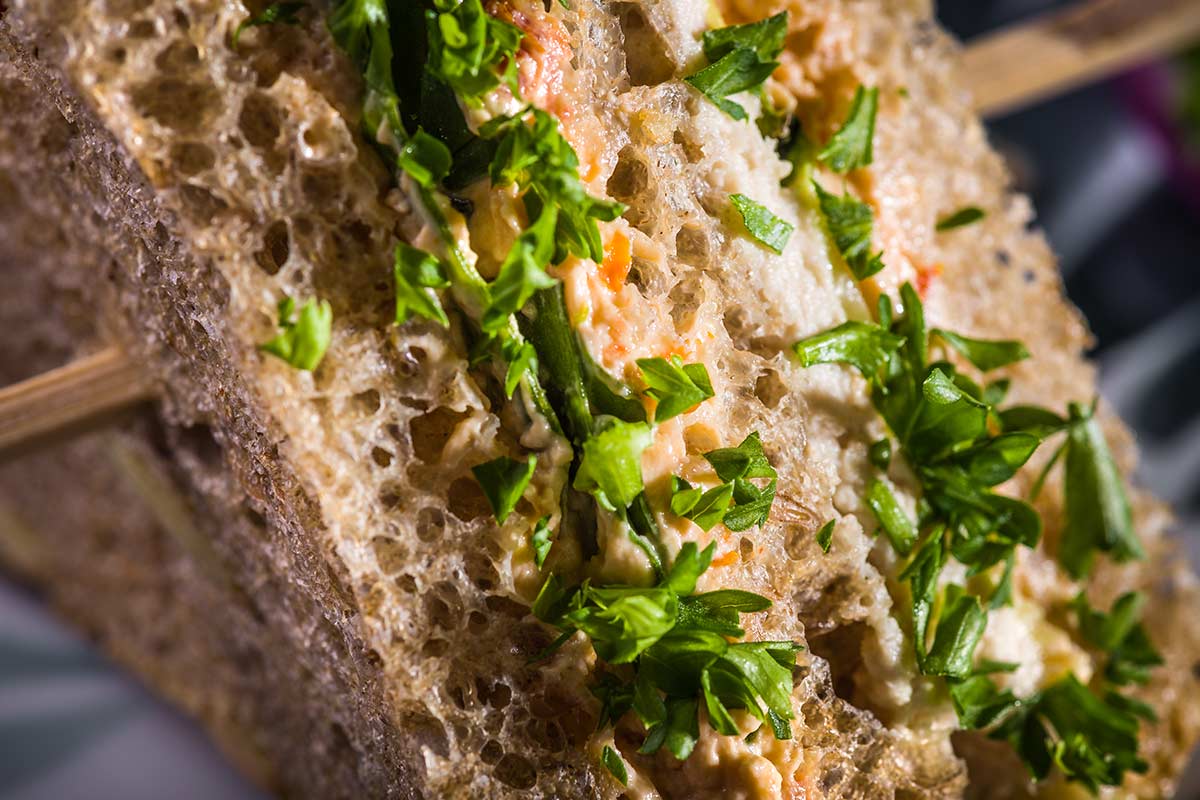 Sandwich-Kanapees | Rezept