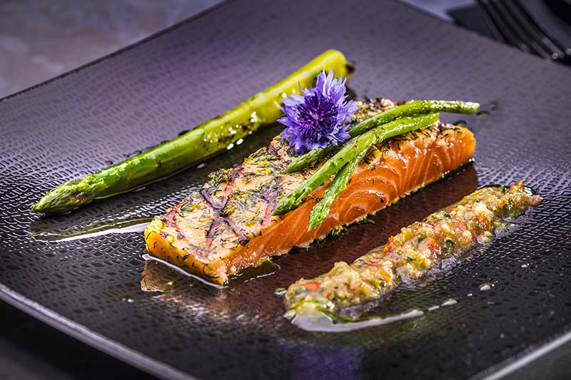 Lachs | Spargel | Tomate & Gurke