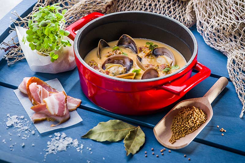 Steckrübensuppe "New England"