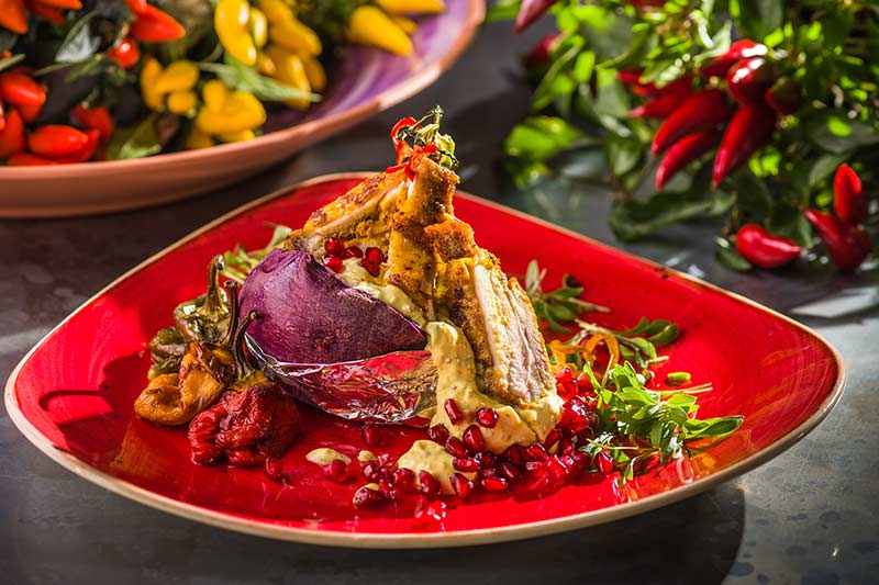 India flavoured Road Chicken