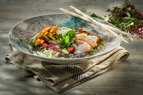 "Ramen" Cobia | Nameko | Seaweed