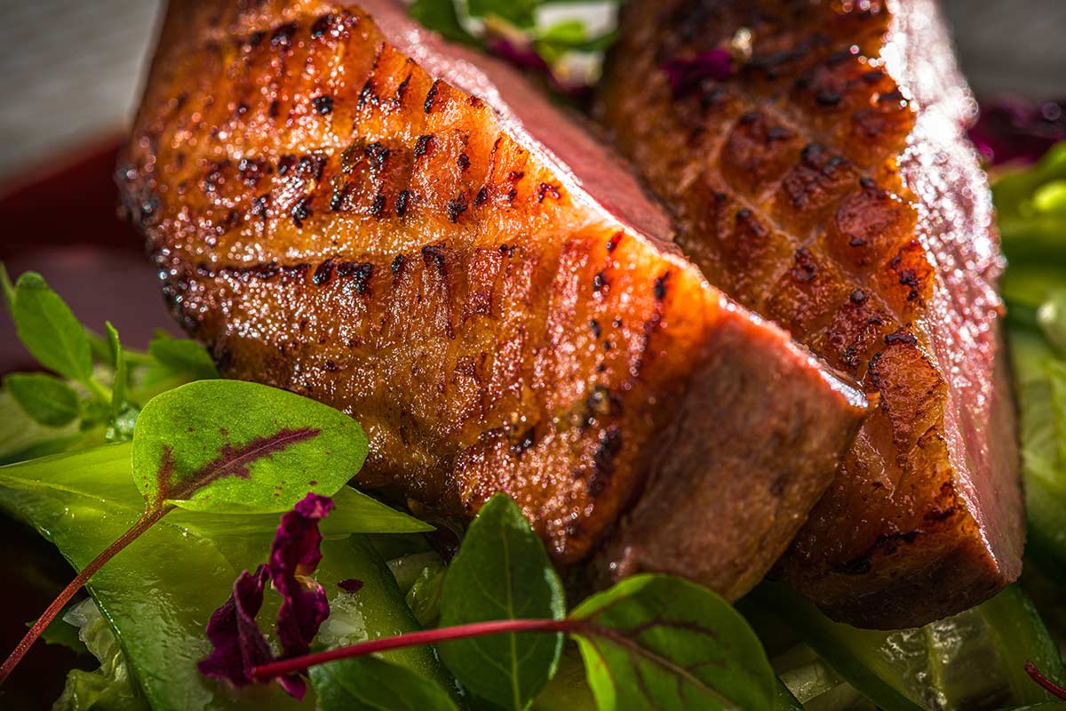 Teriyaki-Grill-Ente mit Essiggemüse | Rezept