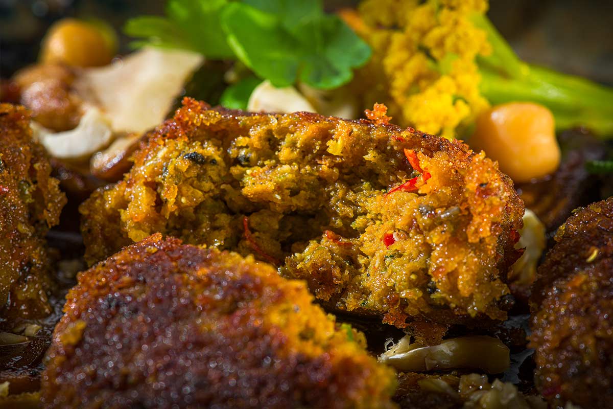 Soja-Erbsen-Frikadellen mit Shiitake | Rezept