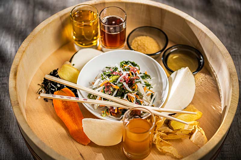 Furikake Fresh Wakame-Salad