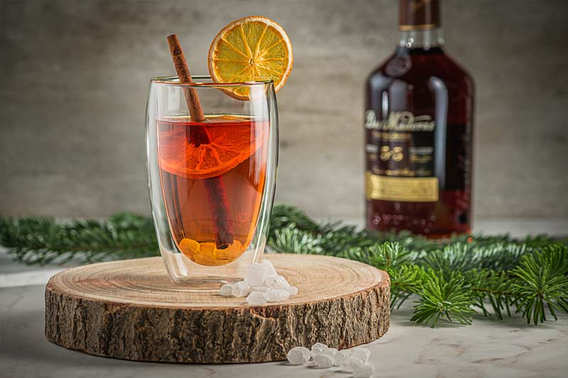 Feuerzangenbowle im Glas