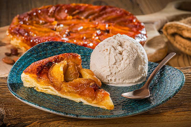 vegane Bratapfeltarte