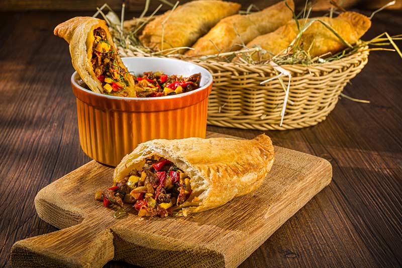 Empanadas mit Pulled Beef