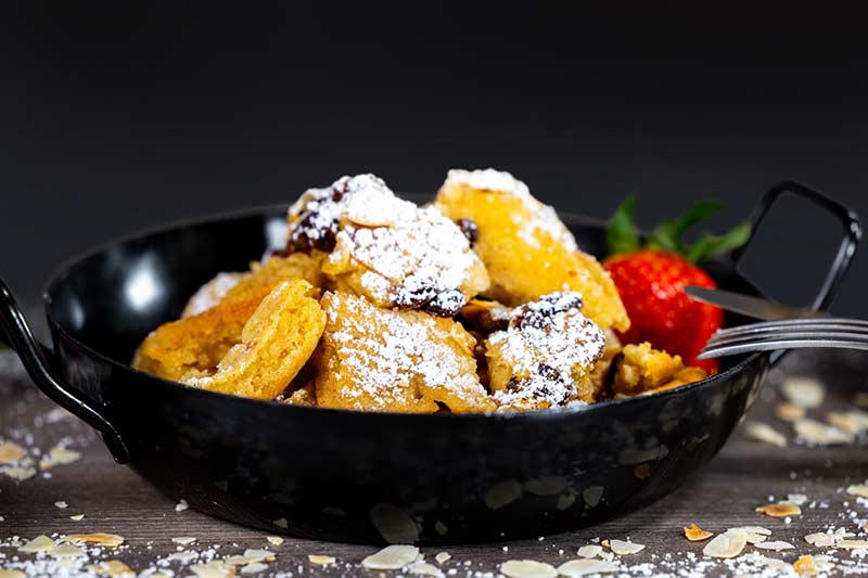 Kaiserschmarrn mit Obstkompott