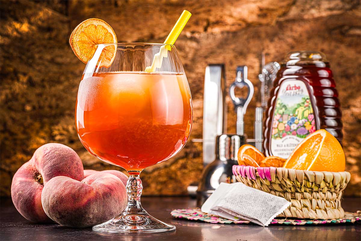 Rooibostee mit Orangenhonig