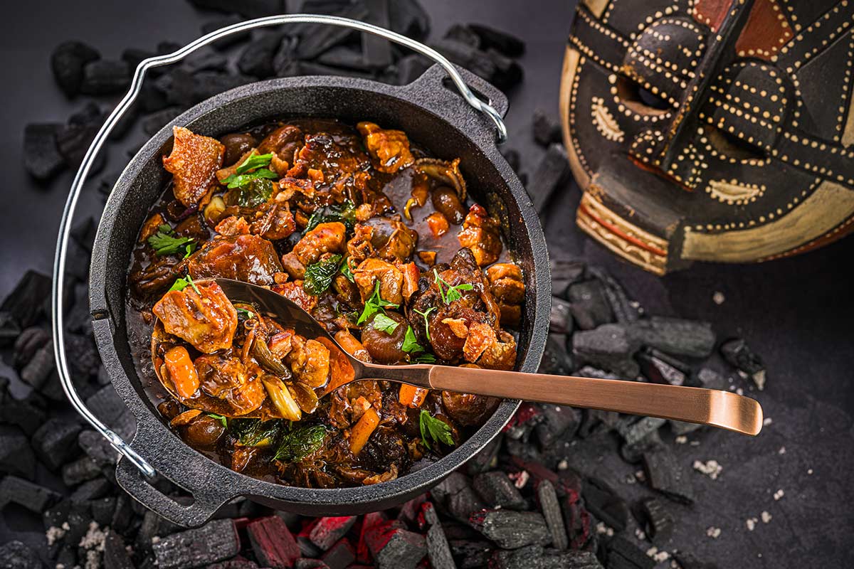 Ochsenschwanz Potjie