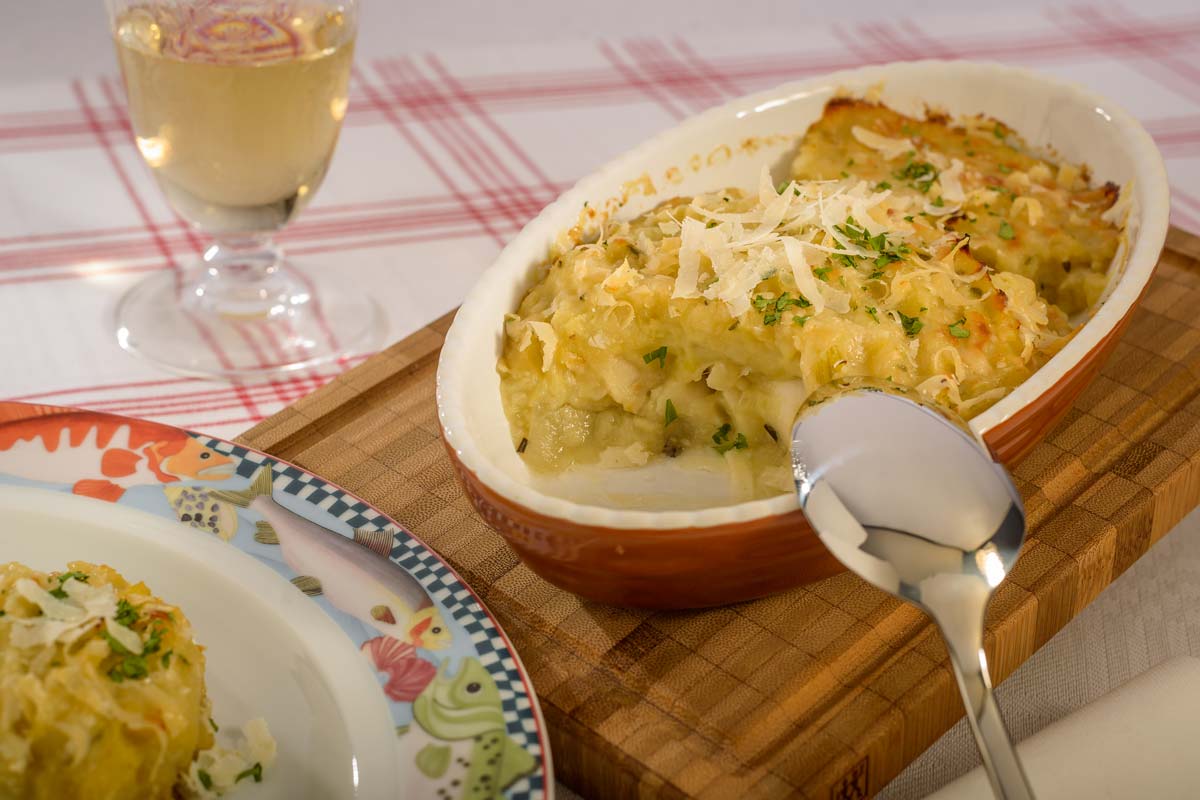 Brandade vom Kabeljau – Herzhaftes Püree von Fenchel, Sellerie und ...