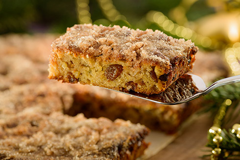 Kartoffel-Christstollen mit Zimt-Zucker