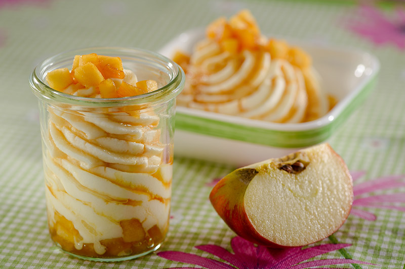 Bayerische Apfelcreme