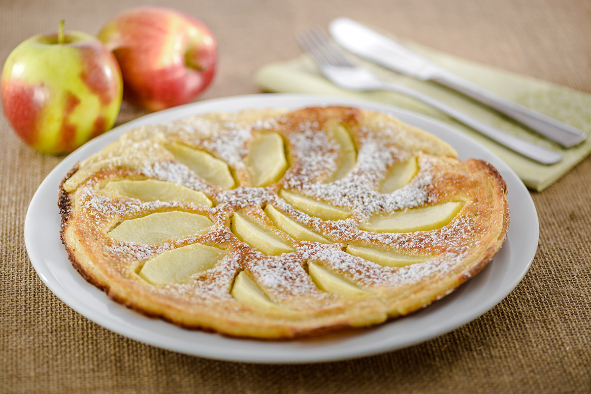 Apfel-Pfannkuchen | Rezept