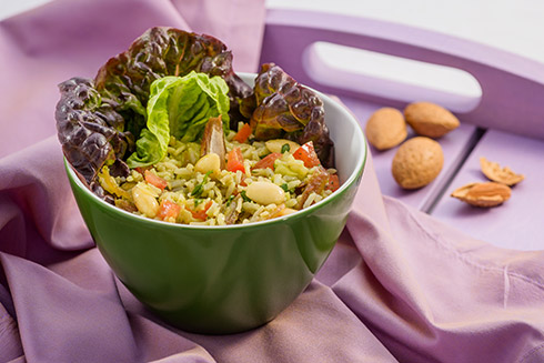 Orientalischer Reissalat