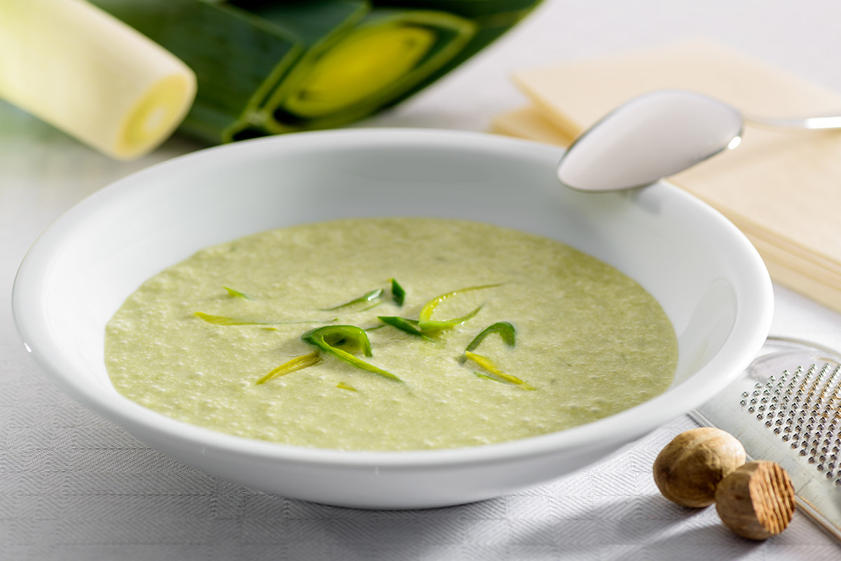 Lauch-Cremesuppe | Rezept