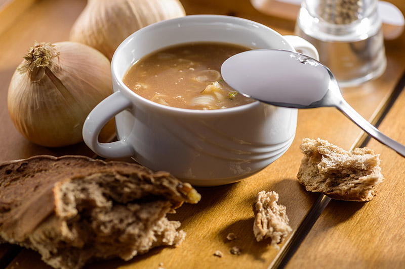 Französische Zwiebelsuppe