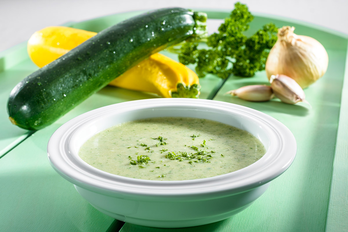 Zucchini-Cremesuppe | Rezept