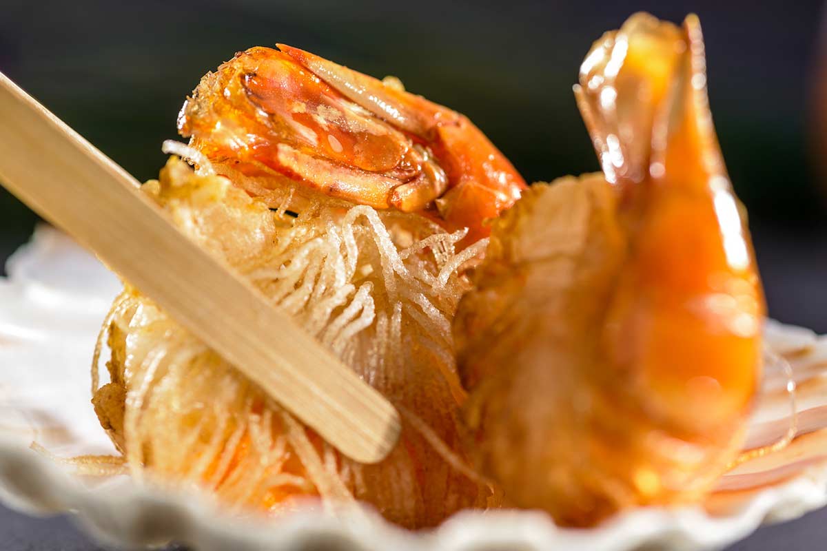 Gebackene Sarong-Garnelen mit süßer Chili-Sauce | Rezept