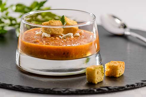 Bauernsalat-Gazpacho