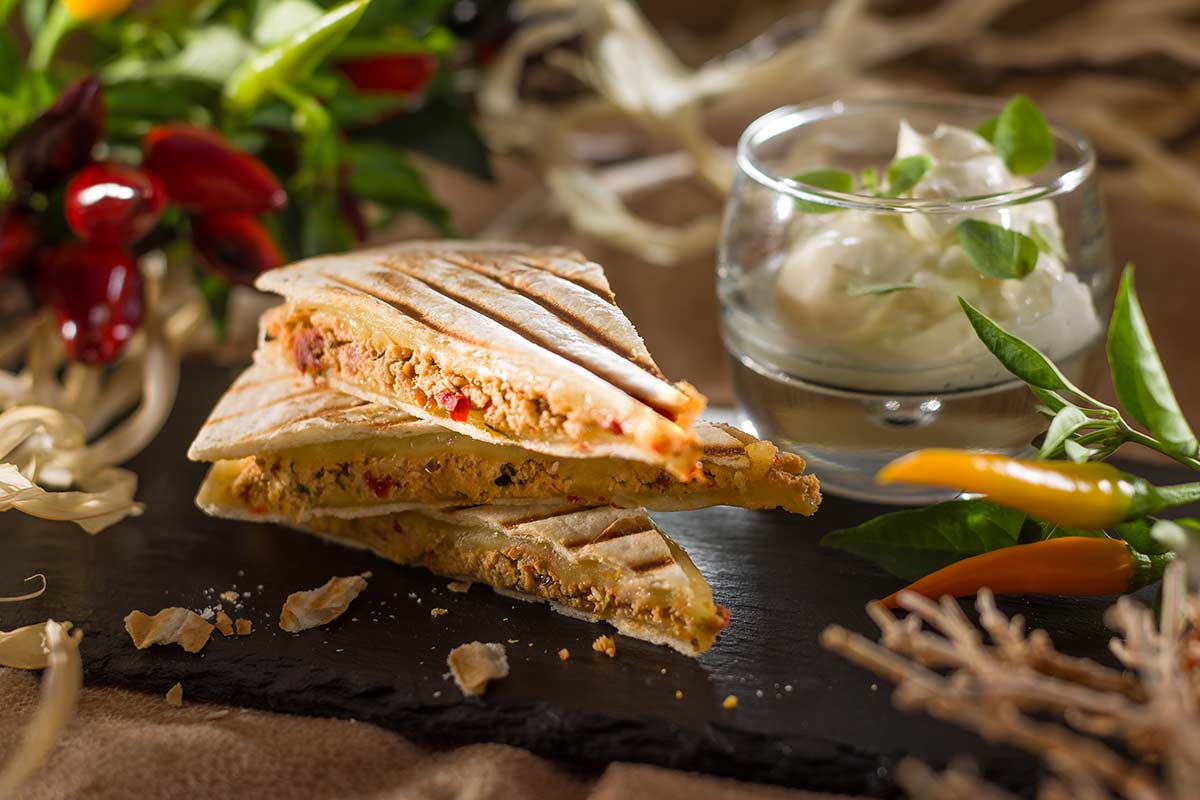 Einfache Quesadillas Mit Huhn - Rezepte Suchen