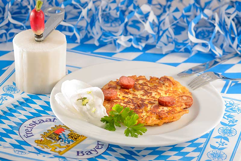 Mettendenrösti mit Kartoffelcreme