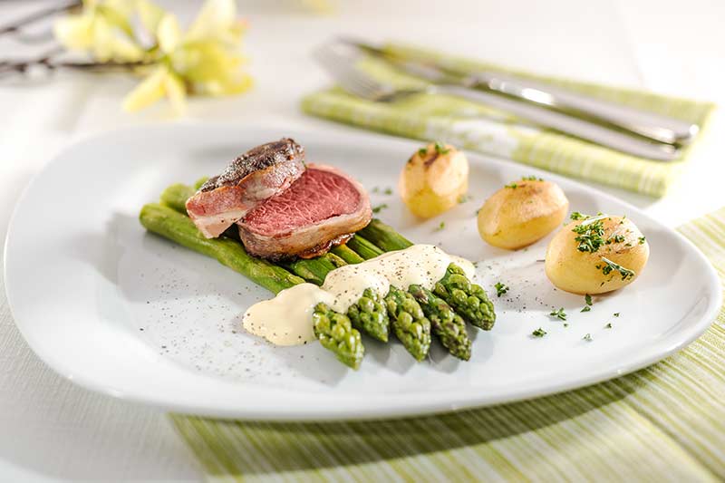 Kalbsfilet im Speckmantel