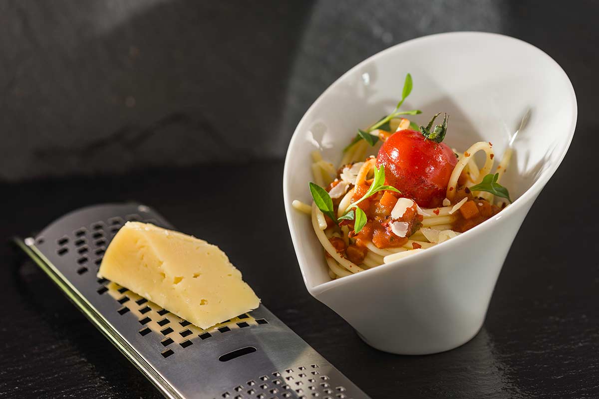 Vegetarische Spaghetti nach Bologneser Art | Rezept