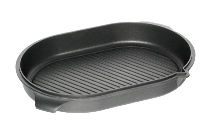 AMT Gastroguss, Bräterdeckel,  43,5 × 24,5 cm,  H 5,5 cm