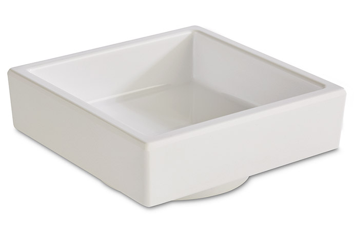 APS, Sch&#228;lchen 7,5 x 7,5 cm, wei&#223; Melamin