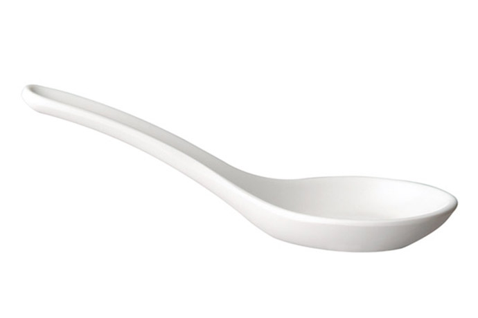 APS, Fingerfood-Löffel Hong Kong, weiß, 13 x 4,5 cm, H 4,5 cm