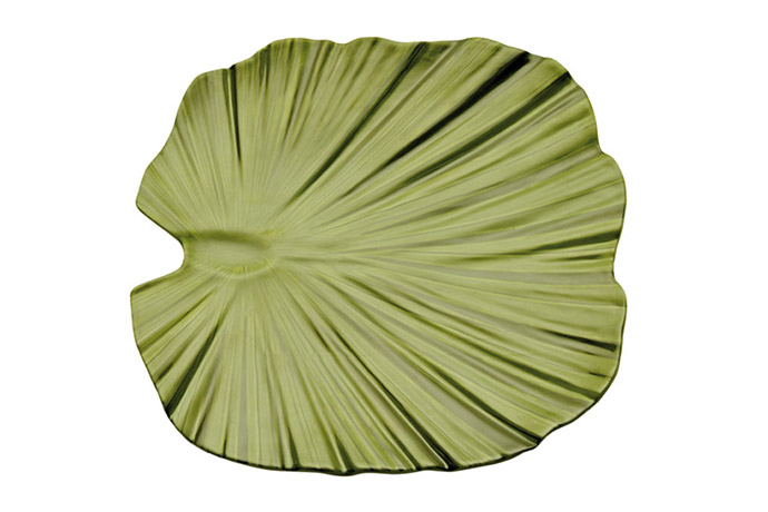 APS, Palmblattschale „NATURAL COLLECTION“, Melamin, 27 x 27 cm, H 4,5 cm