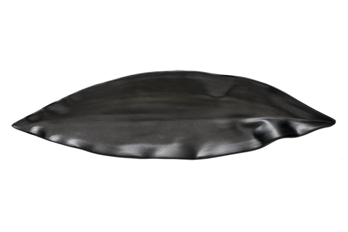 APS, Tablett Fusion, Melamin schwarz, 24,6 x 6,5 cm, H 1,5 cm